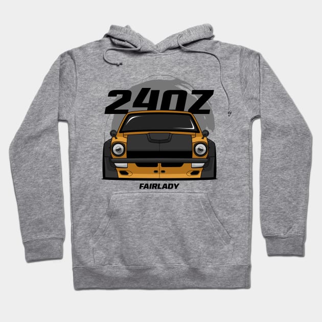 Tuned 240 Frldy Z Hoodie by GoldenTuners